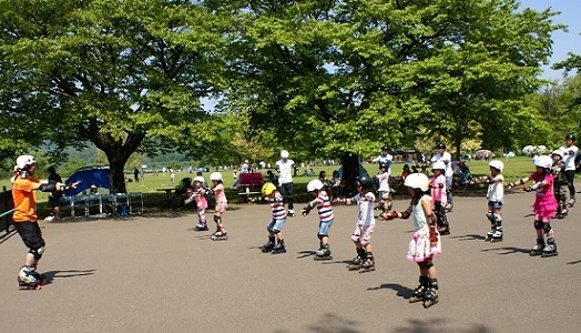 インライン教室みちのく公園