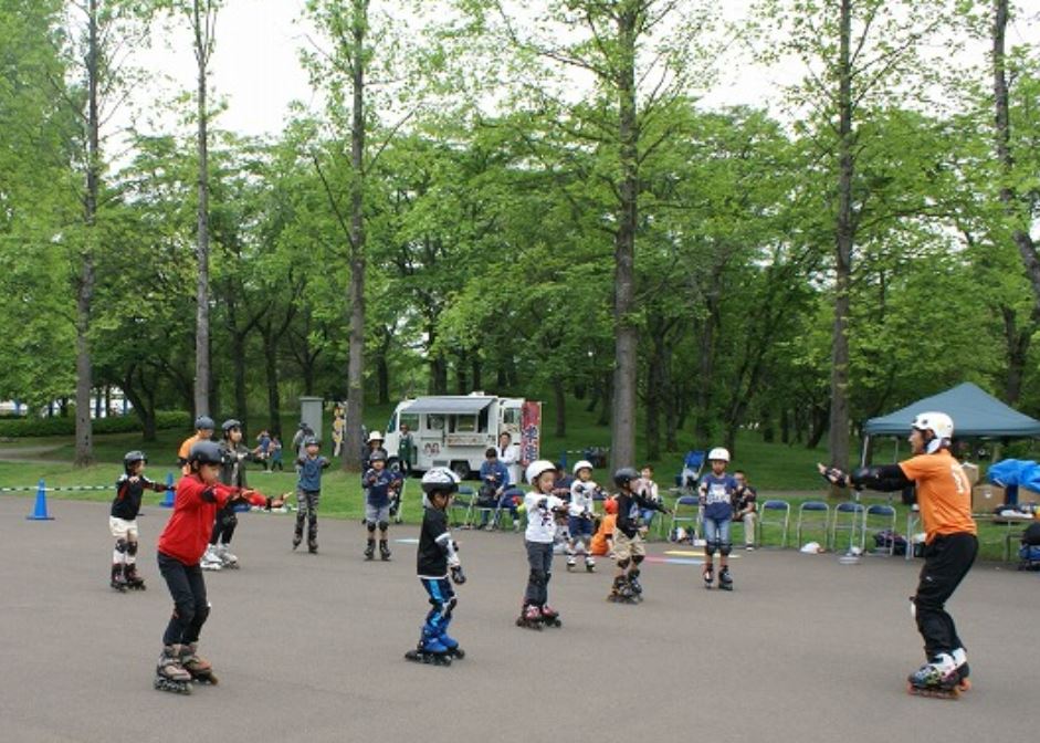 インライン教室みちのく公園