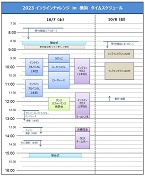 2023スケジュール