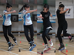 バトルスラローム ワールドシニア女子