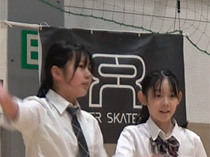 岩堀実里選手/青木弥湖選手