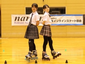 岩堀実里選手/青木弥湖選手