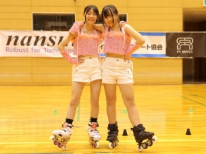 永井杏選手/松田笑弥選手