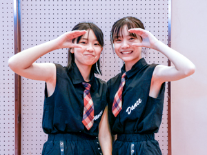 永井杏選手/松田笑弥選手